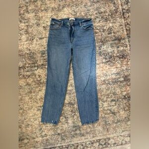 Abercrombie NWOT curve love high rise mom jean size 30